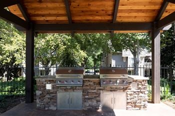 On site grilling area